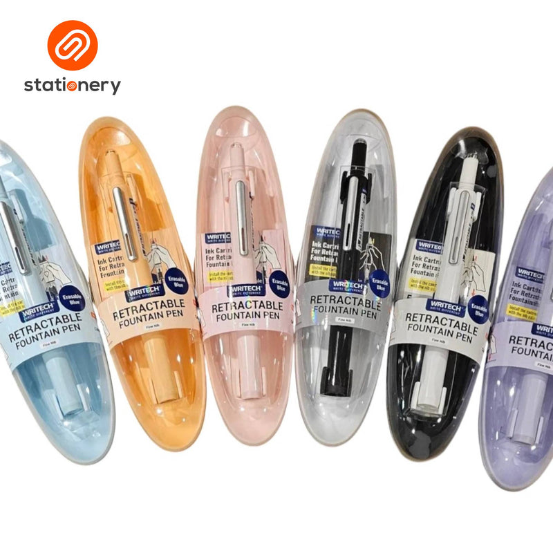Writech Clictek Retractable Fountain Pens - W-784-zoom-