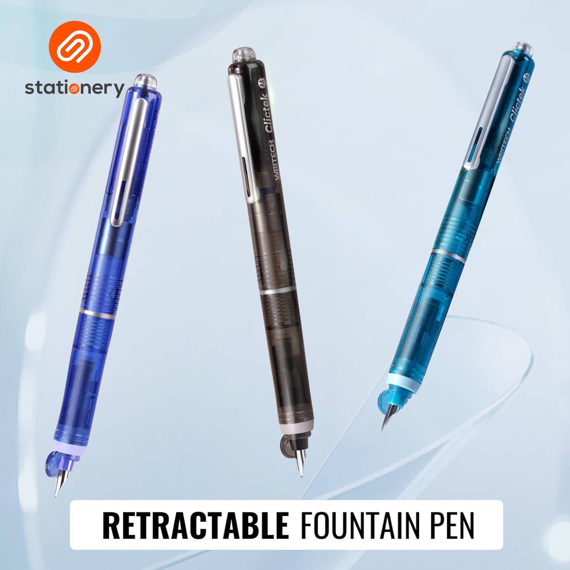 Writech Clictek Fountain Pens Medium - W784M-13