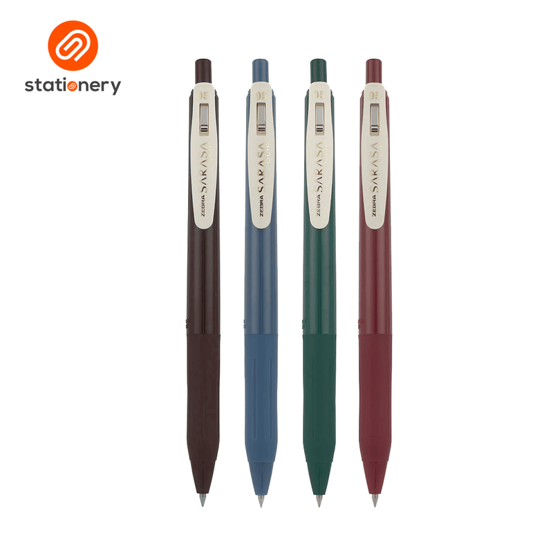 Zebra Sarasa Clip Vintage Color Gel Ink Pens 0.5mm JJ15-zoom-