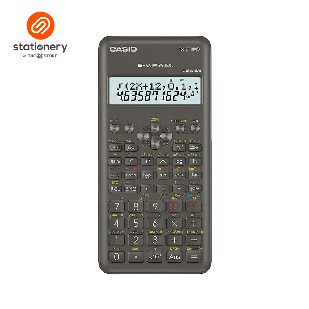 Casio Scientific Calculator FX570MS SM Stationery