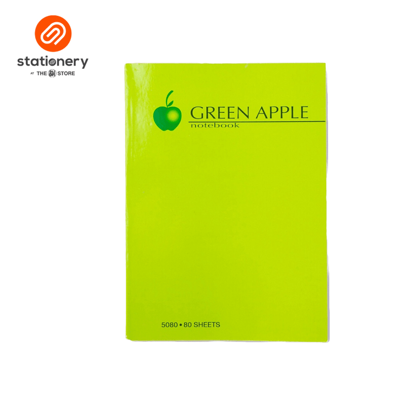 Green Apple Padded Notebook 80lvs-zoom-
