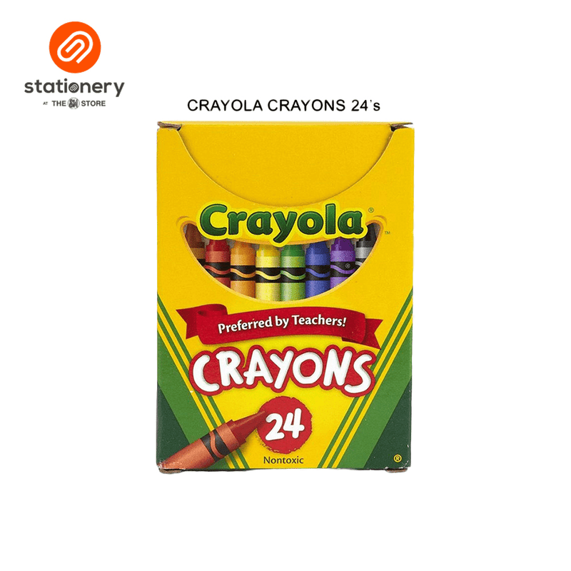 Crayola Wax Crayons 24 Colors-zoom-