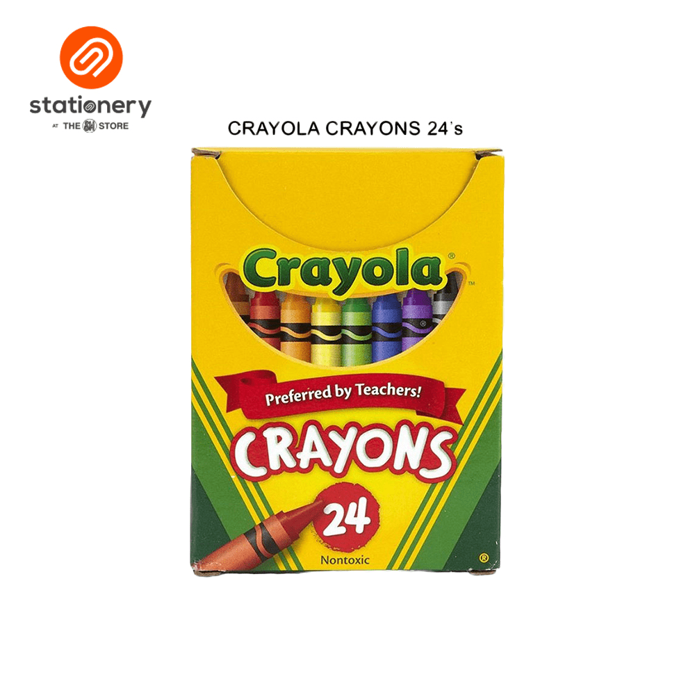 Crayola Wax Crayons 24 Colors – SM Stationery