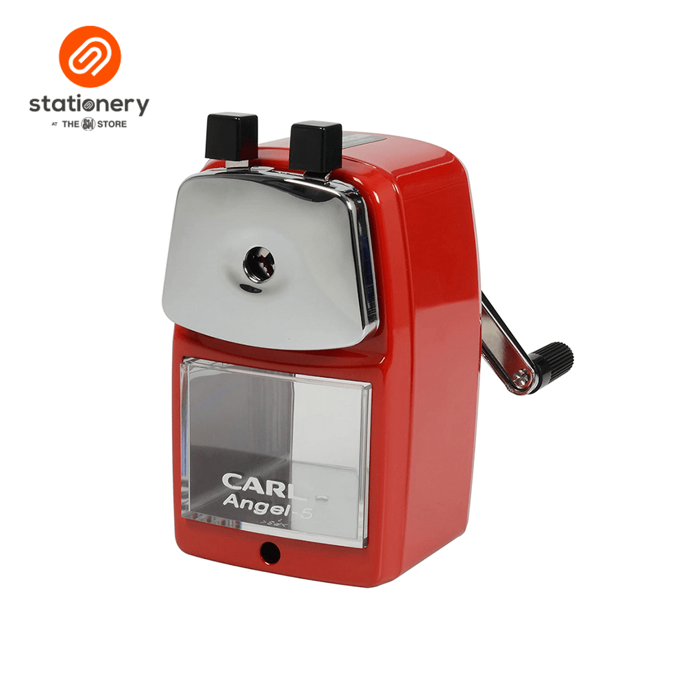 Carl Angel 5 Pencil Sharpener Red