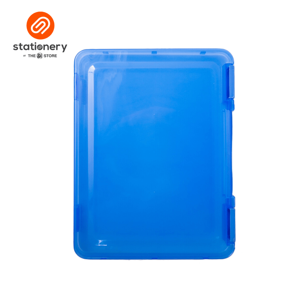 Sccor File Case with Handle B4 (RANDOM COLOR)-zoom-1