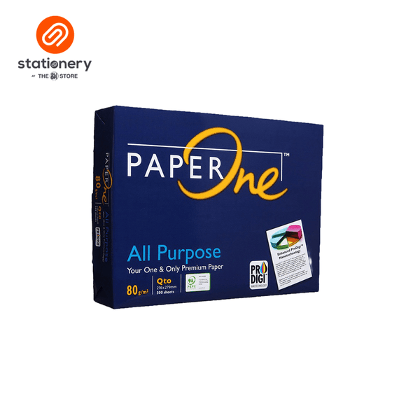 PaperOne All Purpose Bond Paper 80gsm 500 Sheets - Short