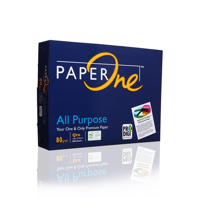 PaperOne All Purpose Bond Paper 80gsm 500 Sheets - Short-zoom-