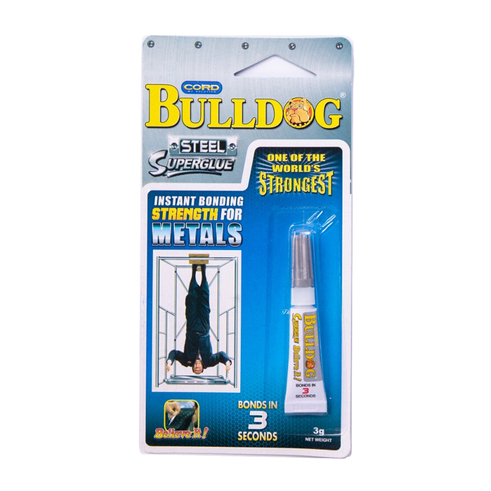 Cord Bulldog Superglue 3g All Purpose Superglue