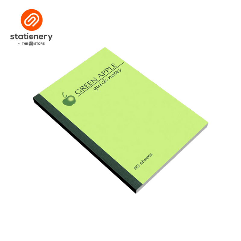 Green Apple Padded Notebook 80lvs-zoom-