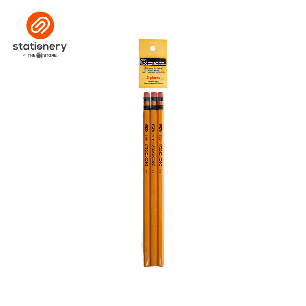 Mongol Pencil Regular No. 2 Pack of 3-1