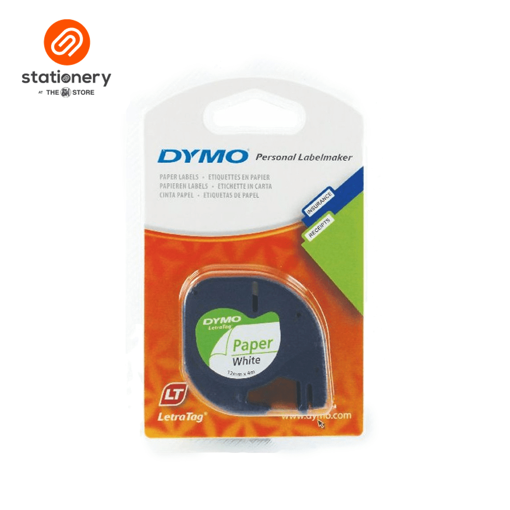 Dymo Letratag Tape Cartridge Paper White