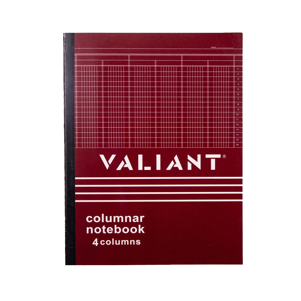 Valiant Columnar Notebook 8.5X11