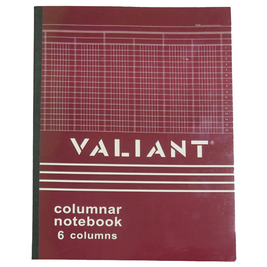 Valiant Columnar Notebook 8.5X11
