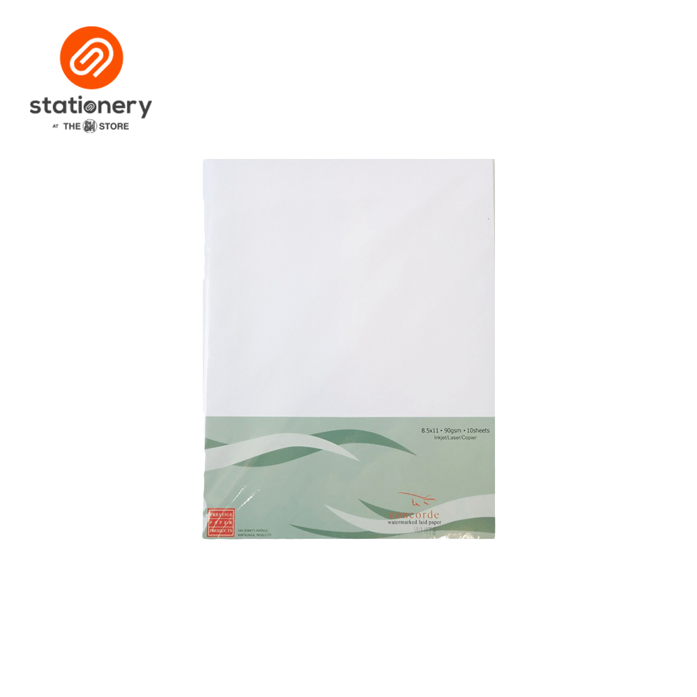 Concorde Laid Board 90gsm 10 Sheets per Pack - Short