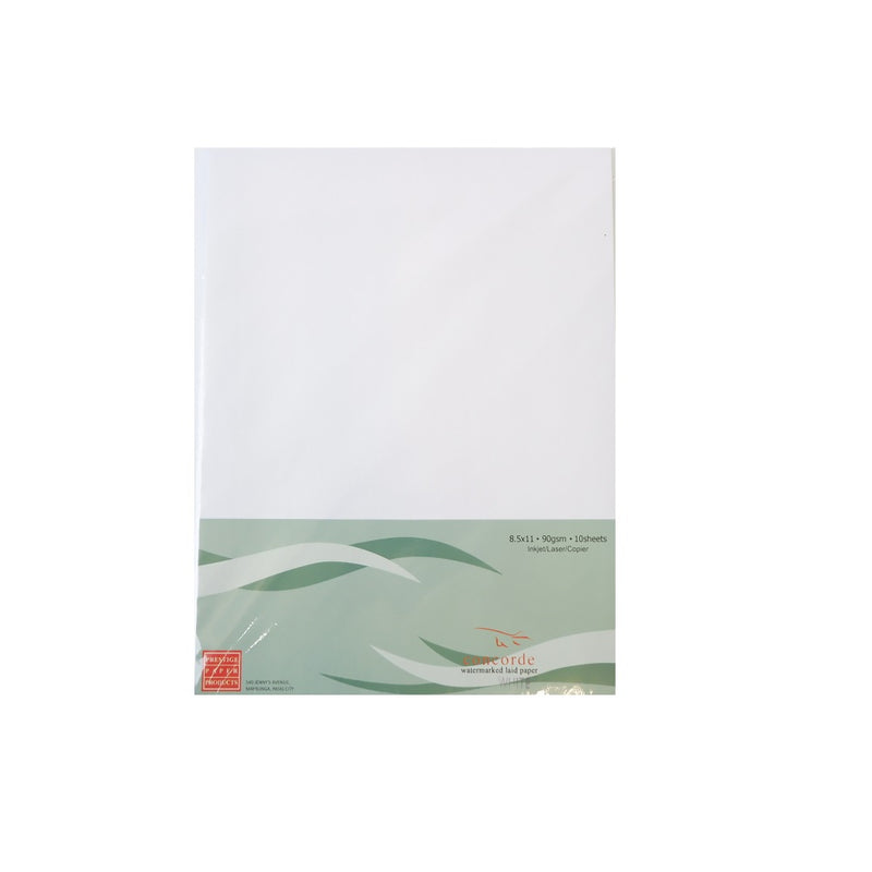 Concorde Laid Board 90gsm 10 Sheets per Pack - Short-zoom-