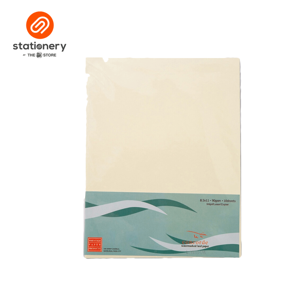 Concorde Laid Board 90gsm 10 Sheets per Pack - Short