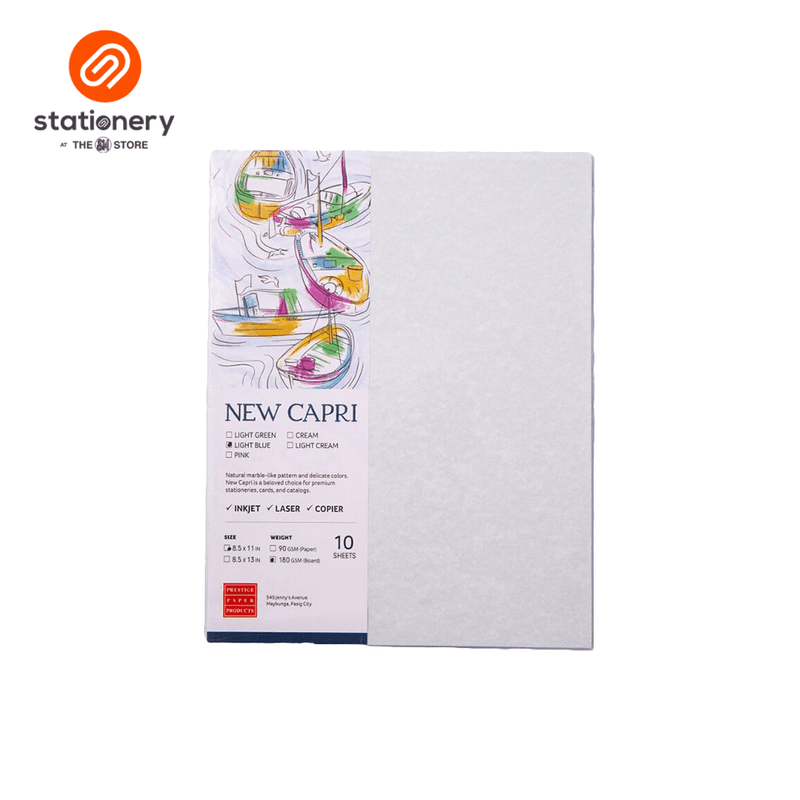 New Capri Specialty Board 180gsm Short, 10 Sheets per Pack-zoom-