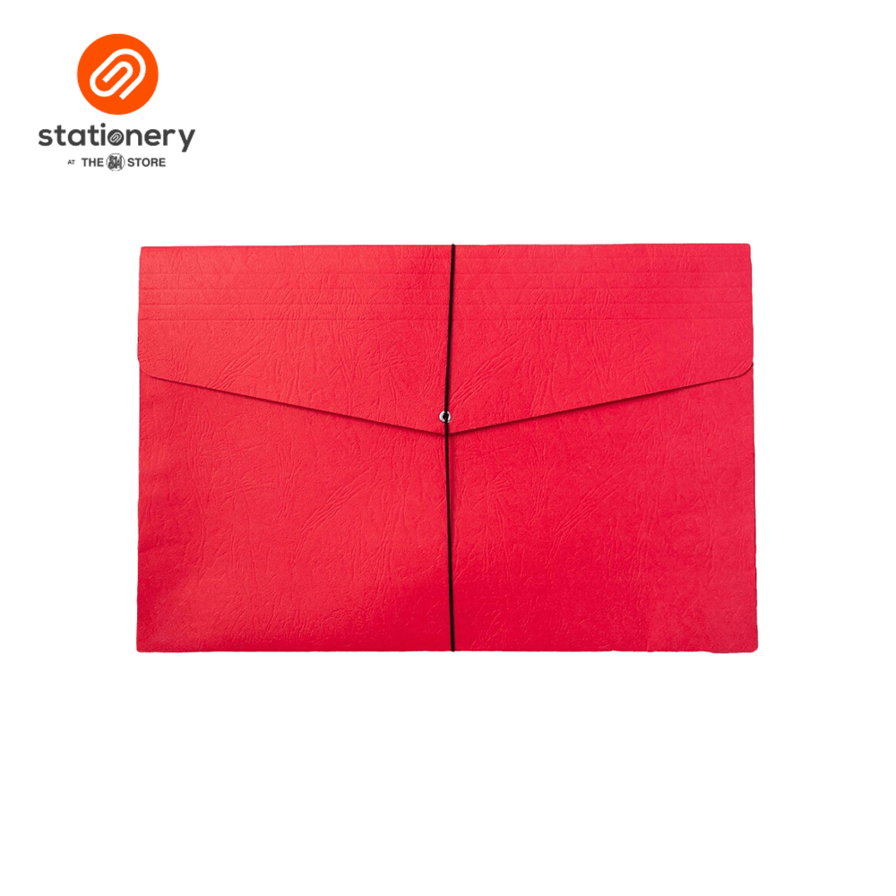 Morocco Expanding Envelope with Garter 10X15"