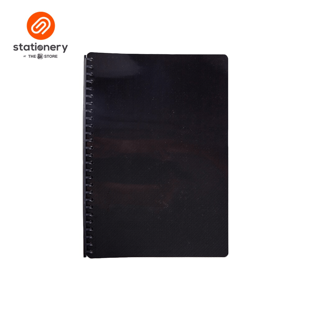 Seagull Refillable Clearbook with Diagonal Lines Long