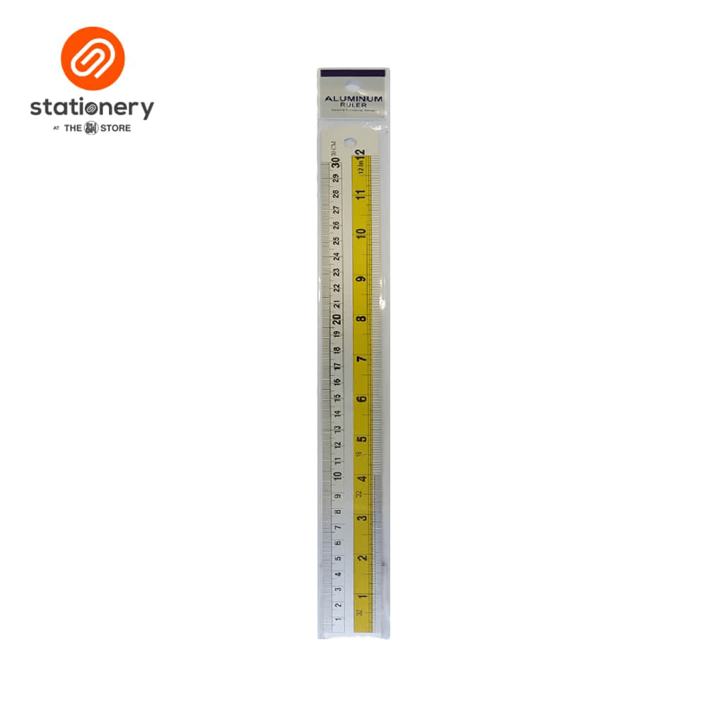 Acura Aluminum Ruler 12 Inches – SM Stationery