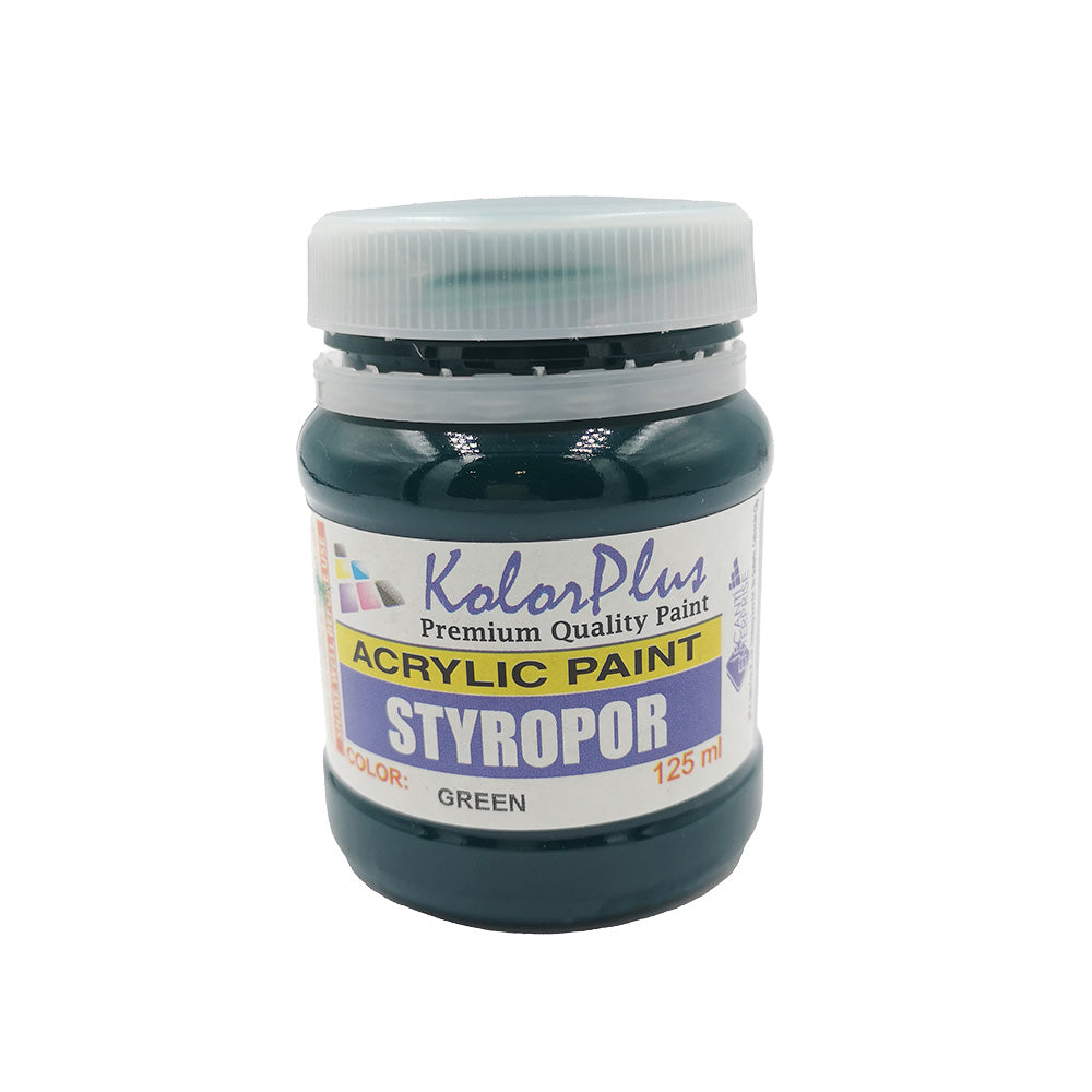 Kolor Plus Styropor Paint 125ml Green
