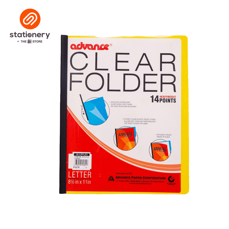 Clear Folder - Letter size-zoom-