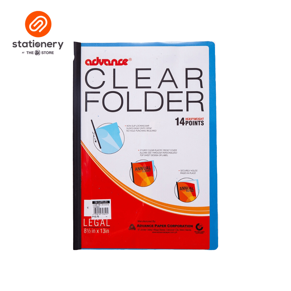 Advance Clear Folder - Legal size-3