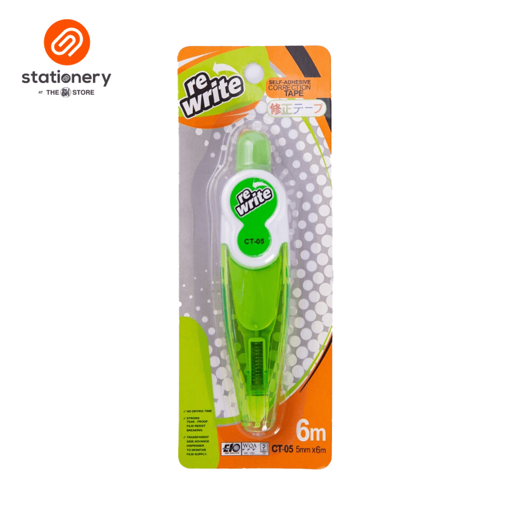 Rewrite Pen Type Correction Tape