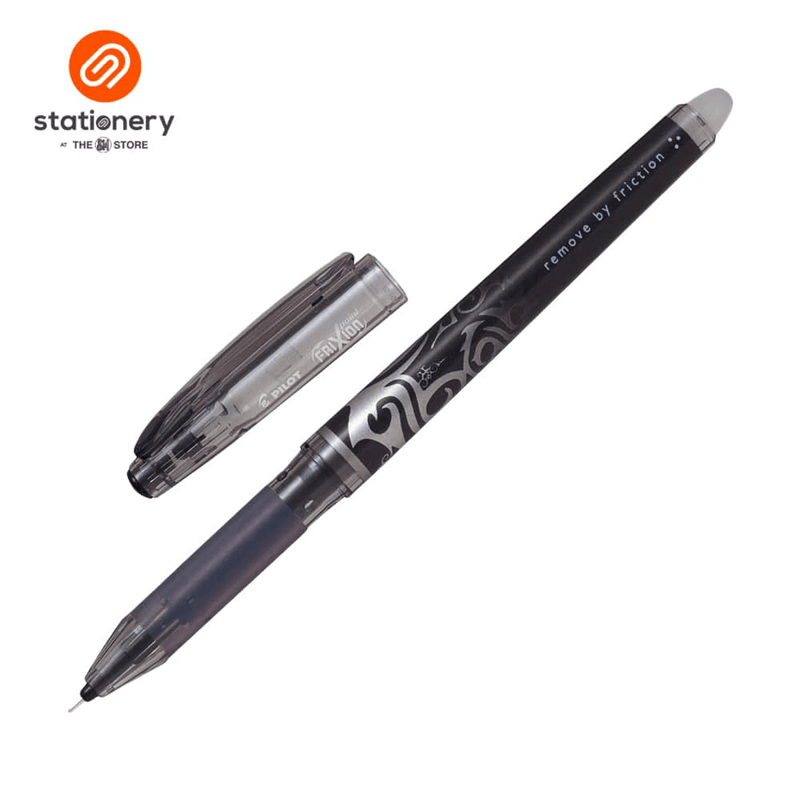 Pilot Frixion Point Erasable Gel Pen 0.5mm Black-zoom-