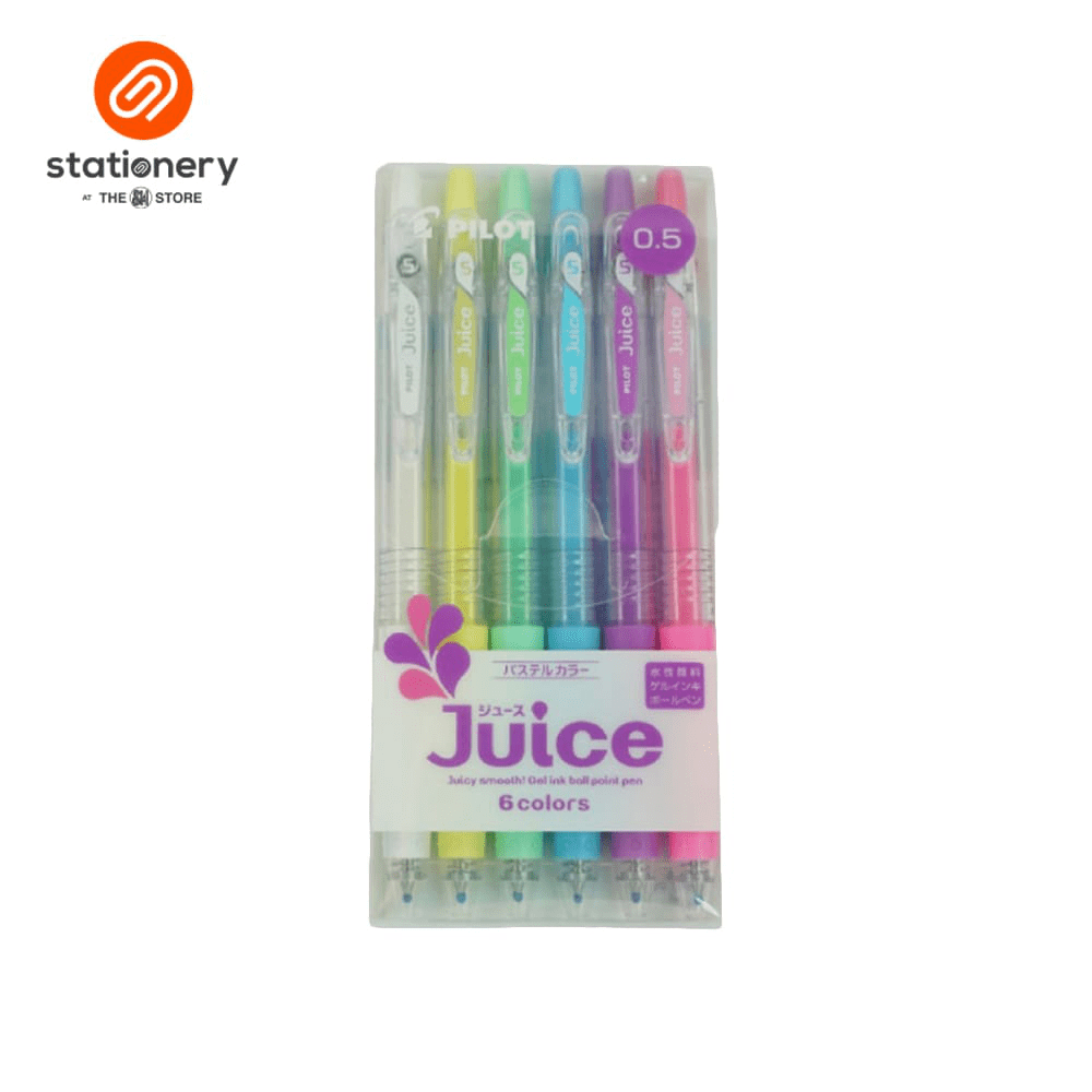 Pilot Juice Gel Pen 0.5mm 6 Colors Pastel-zoom-4