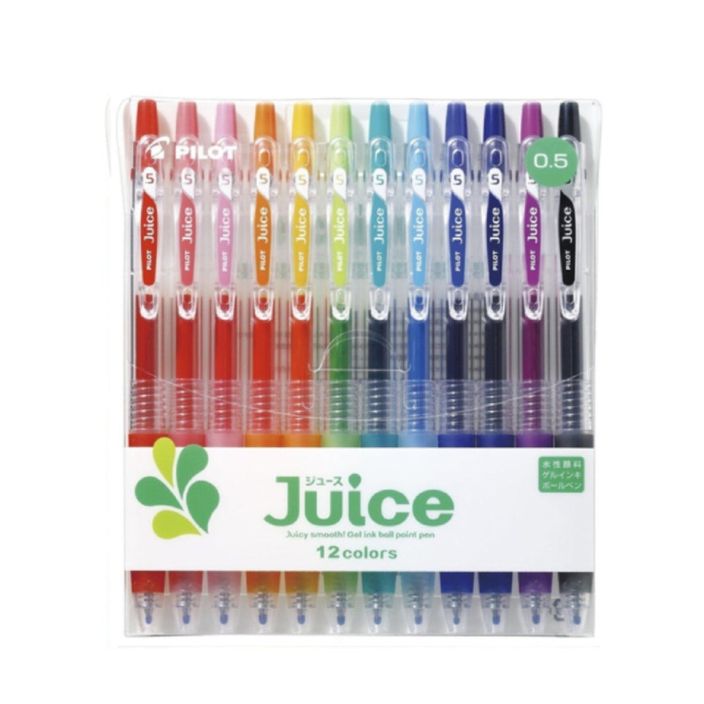 Pilot Juice Gel Pen 0.5mm 12 Colors
