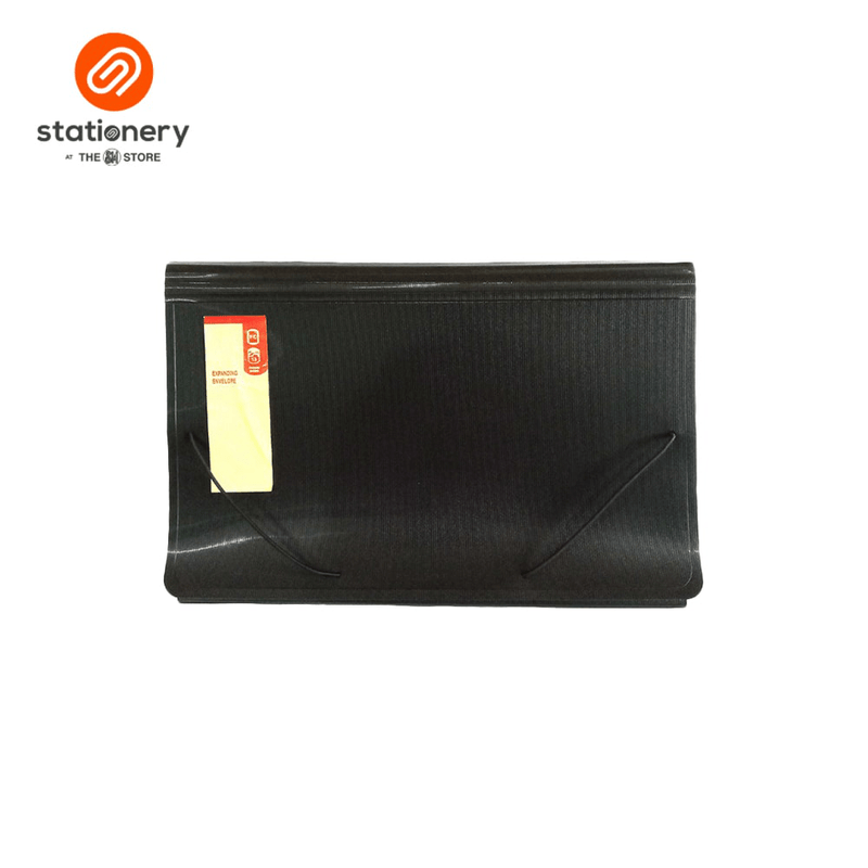 Expanding Document Envelope Vertical Lines Design With Garter 13 Pockets-zoom-