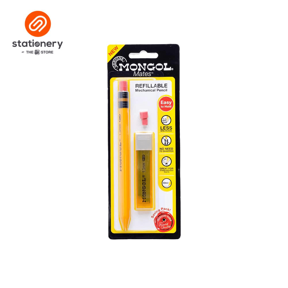 Mongol Mates Mechanical Pencil with Refill 1.3mm-zoom-2