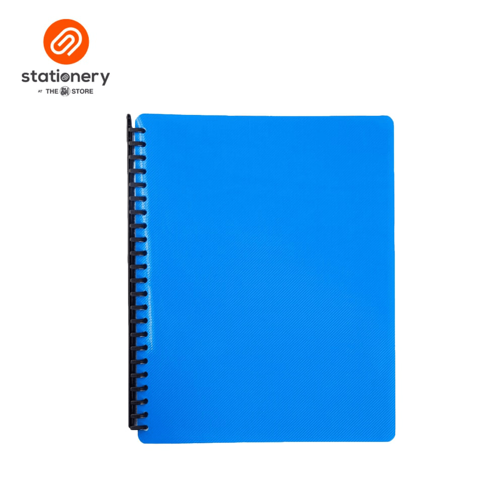 Seagull Refillable Clearbook with Diagonal Lines Short