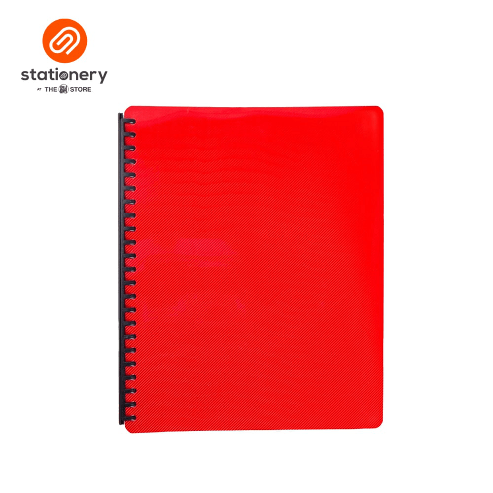 Seagull Refillable Clearbook with Diagonal Lines Short