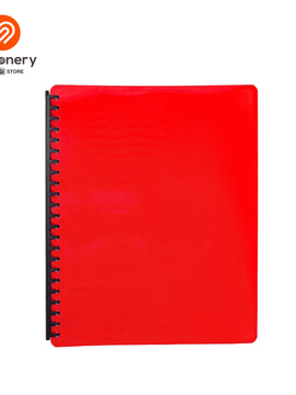 Seagull Refillable Clearbook with Diagonal Lines Short