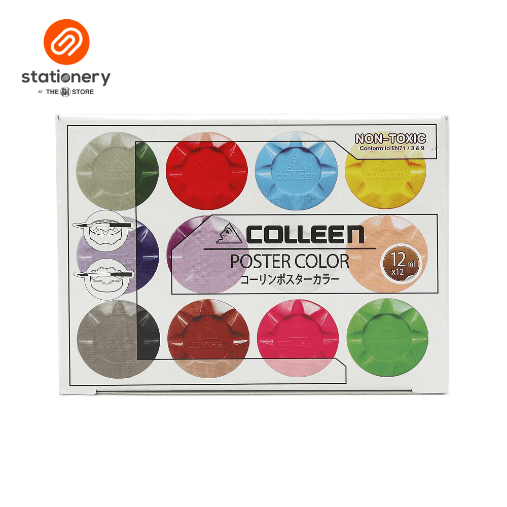 Colleen Poster Colors 12ml 12 Colors