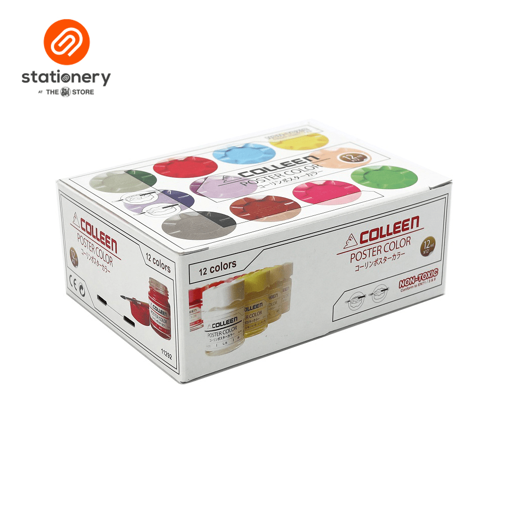 Colleen Poster Colors 12ml 12 Colors-zoom-2