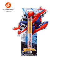 Mongol Marvel Pencils Pack of 3 Spiderman