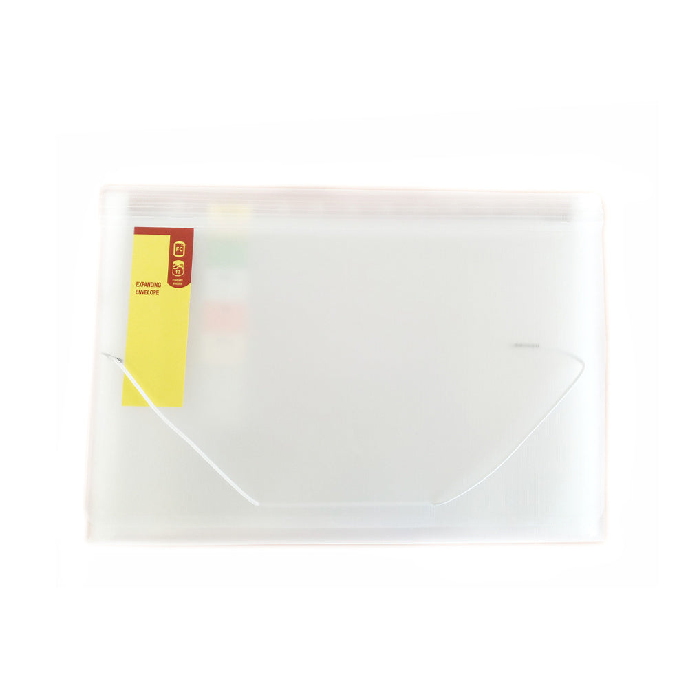 Expanding Document Envelope Vertical Lines Design With Garter 13 Pocke ...