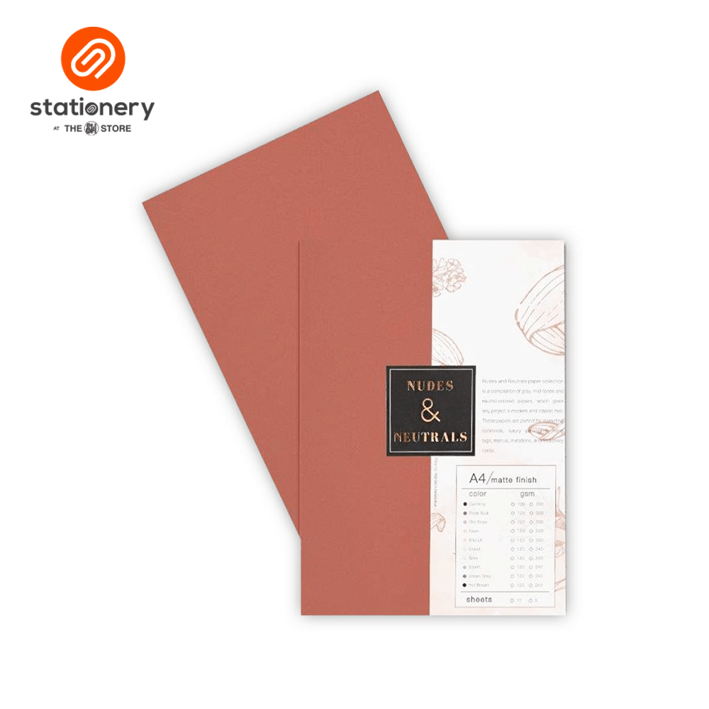 Nudes & Neutrals Specialty Paper 300gsm 5 Sheets per Pack