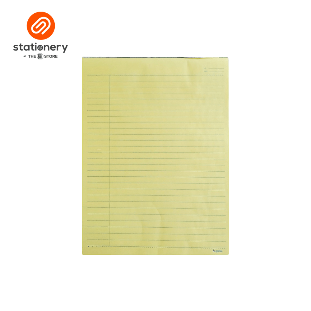 Easywrite Yellow Ruled Pad 80lvs 2 Pads – SM Stationery