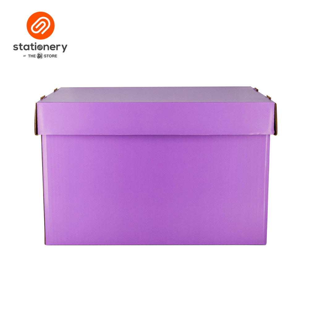 Glossy Storage Box Pastel Colors - 9.5x10x15"