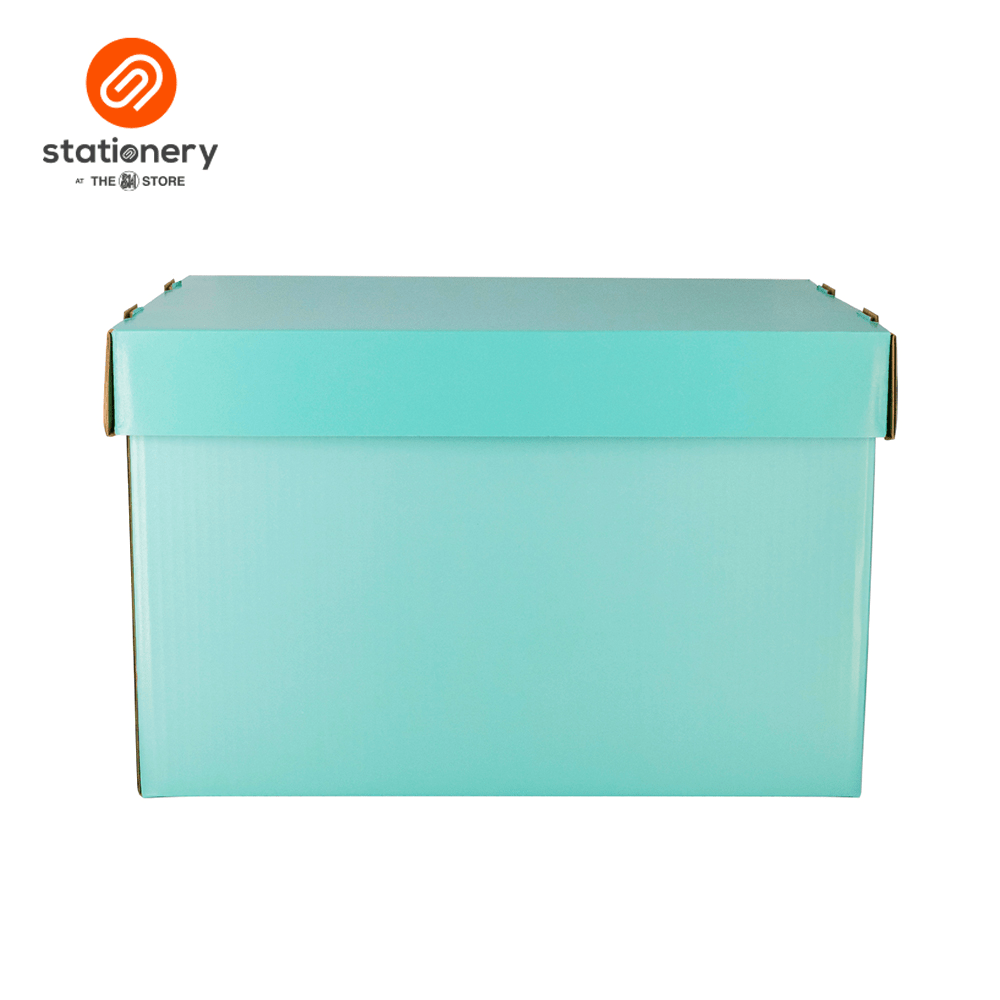 Glossy Storage Box Pastel Colors - 9.5x10x15