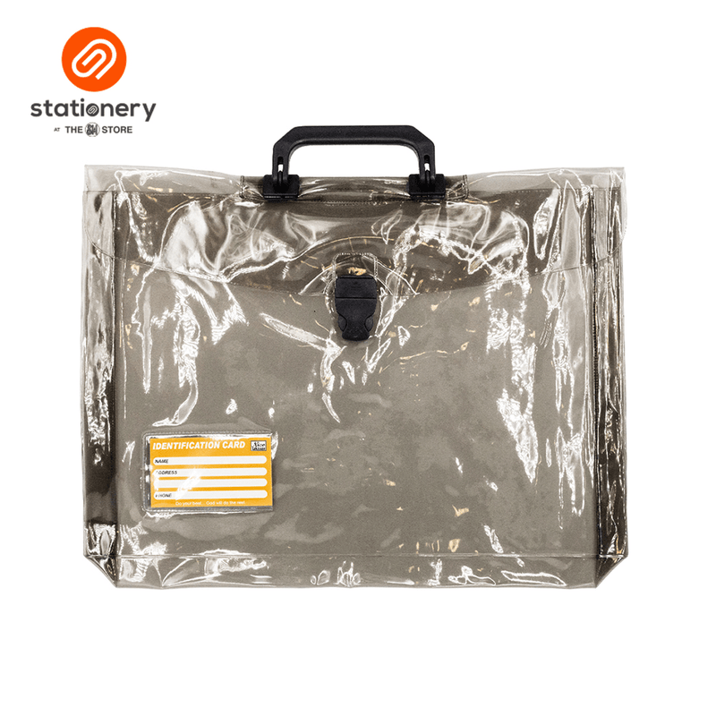 Colored Plastic Expanding Envelope With Push Lock & Handle Long-zoom-