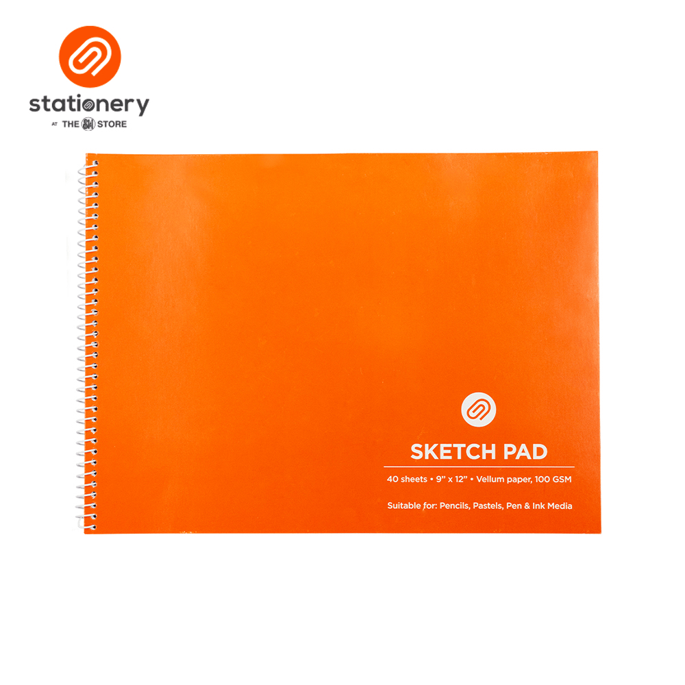 KINGART® Hardcover Spiral Sketchbook, Acid Free, Perforated, 9” x 12”  100-Sheets 60 lb (90 gsm) | KINGART