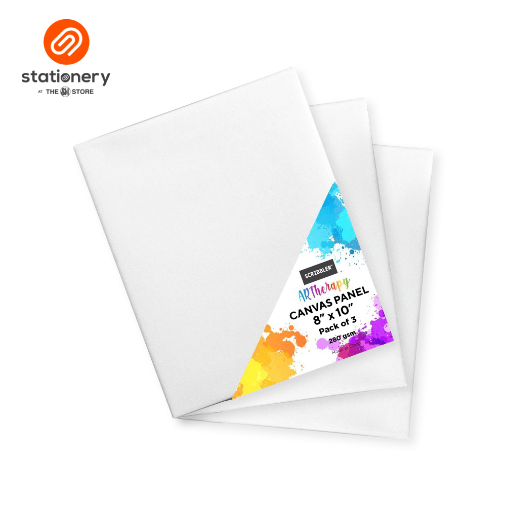 Artherapy Canvas Panel 280 gsm Pack of 3 - 8x10"