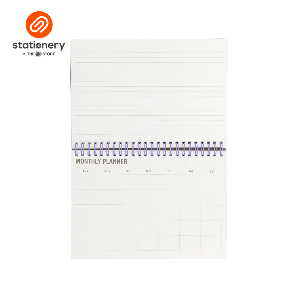 Stationery Spiral Undated Planner A5-4