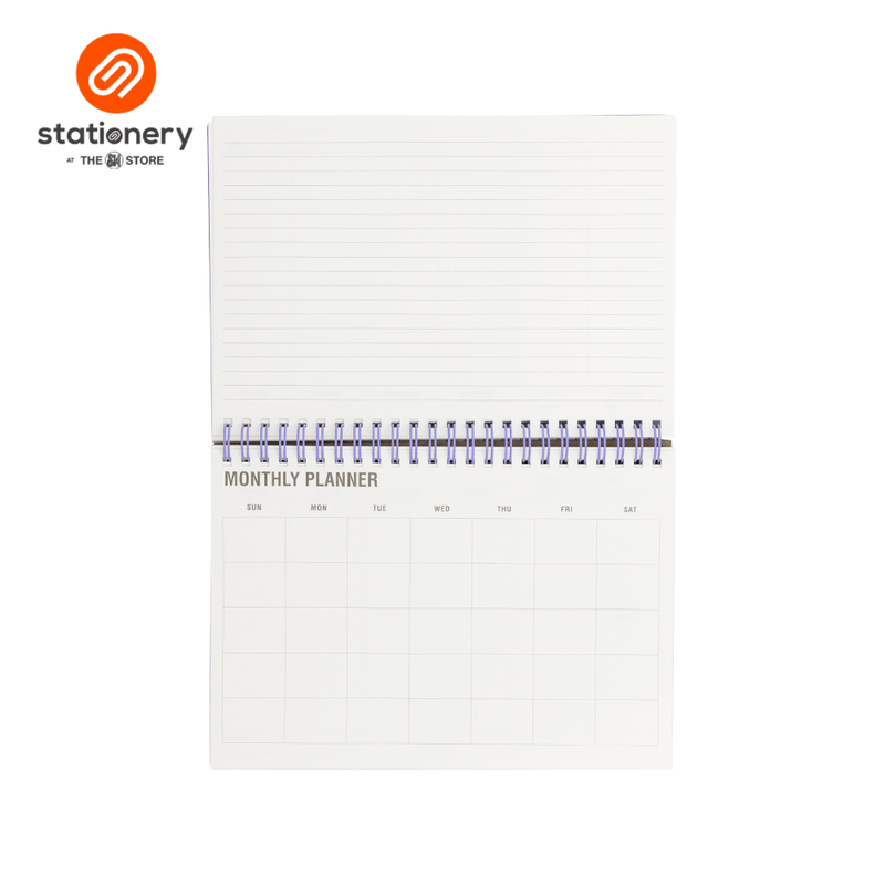 Stationery Spiral Undated Planner A5-zoom-
