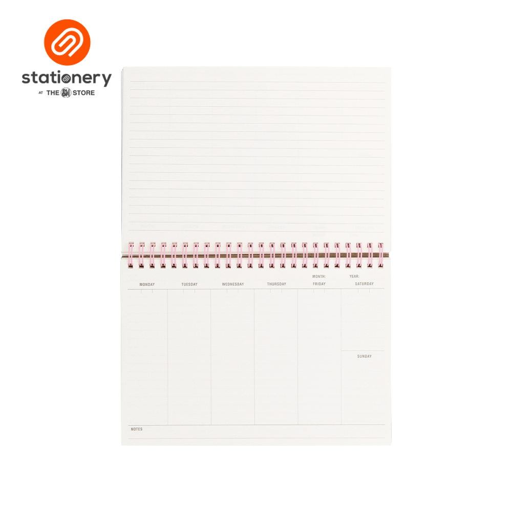 Stationery Spiral Undated Planner A5-zoom-6